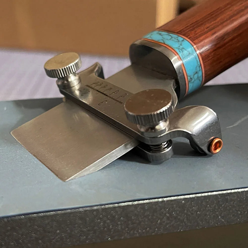 Nattools Fixed Angle Sharpening Tool Holder Sharpener Grinder Leather Knife Grinding Auxiliary Tools DIY Leathercraft