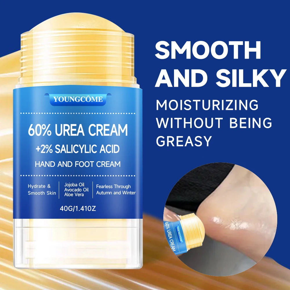 Urea Cream Percent For Feet Plus Salicylic Acid Foot Cream and Hand Cream Maximum Strength with Hyaluronic Acid,Tea Tree