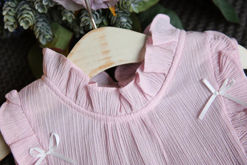 Toddler Girl Summer Clothing Set Baby Girls Printed T-shirt + Short Pants Outfit Infant Kids' Fashion Clothes 0-5 Years