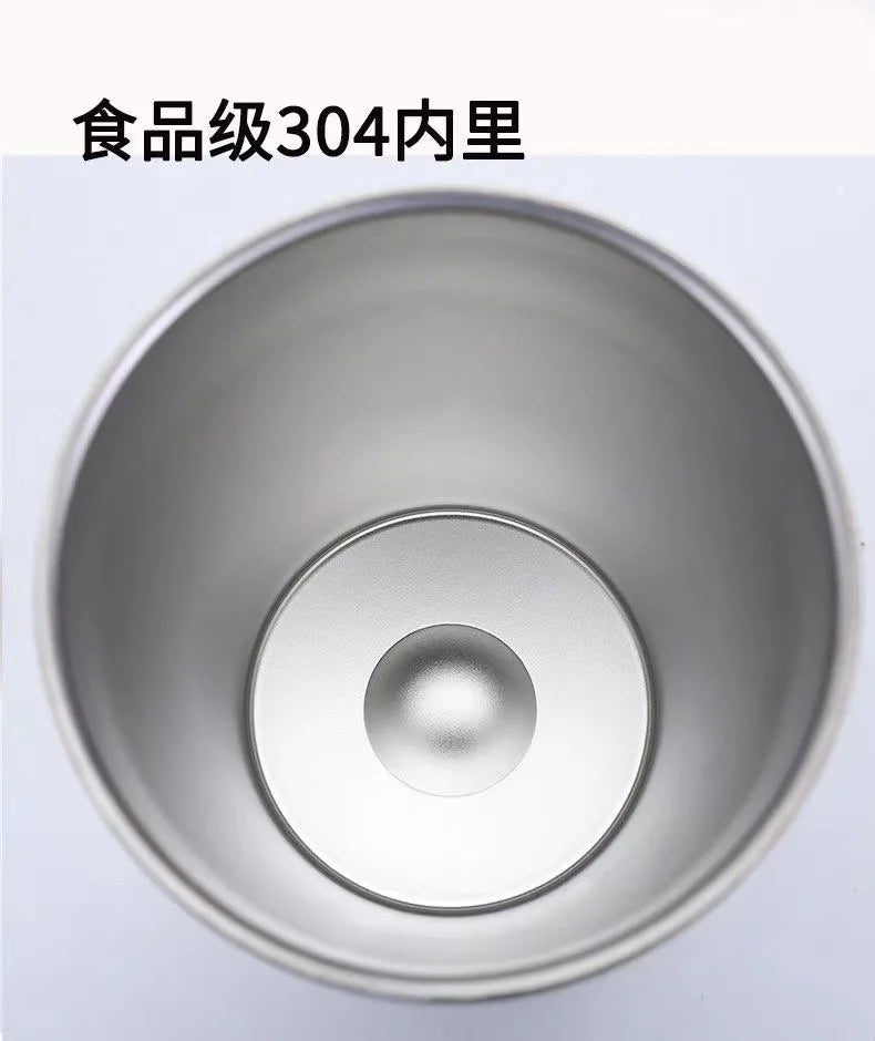Portable music cup stainless steel reusable simple water bottle speaker wireless Bluetooth speaker