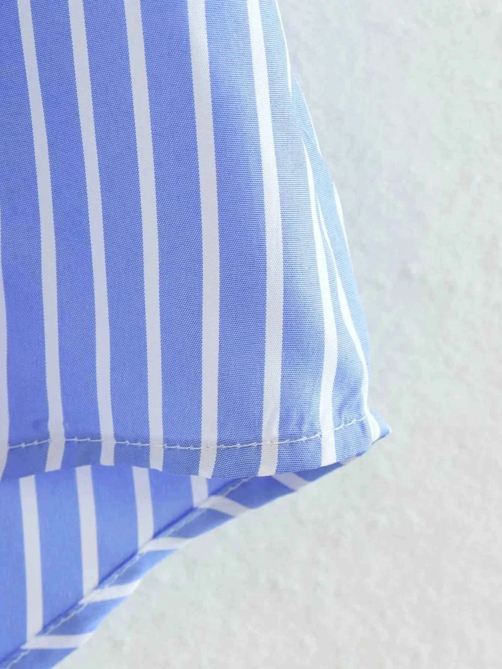 Women 2025 Pocket Stripe Printed Shirt Fashion Single Breasted Vintage Long Sleeve Spring Autumn Causal Elegant Loose Tops