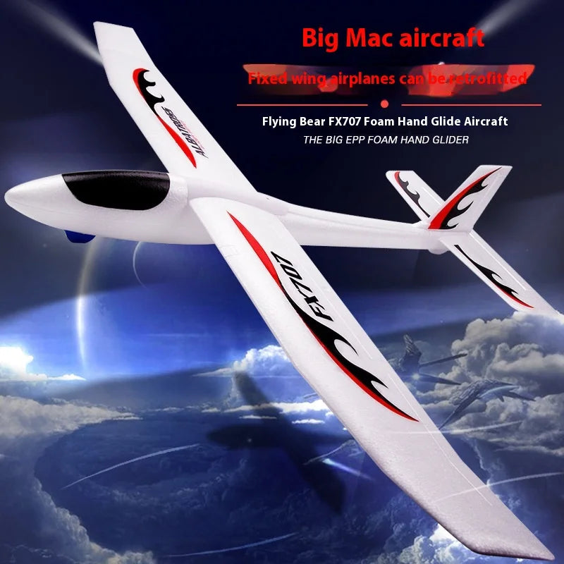 FX707S Aircraft Upgraded and Enlarged Version of Large-Scale EPP Foam Hand-Thrown Aircraft Model