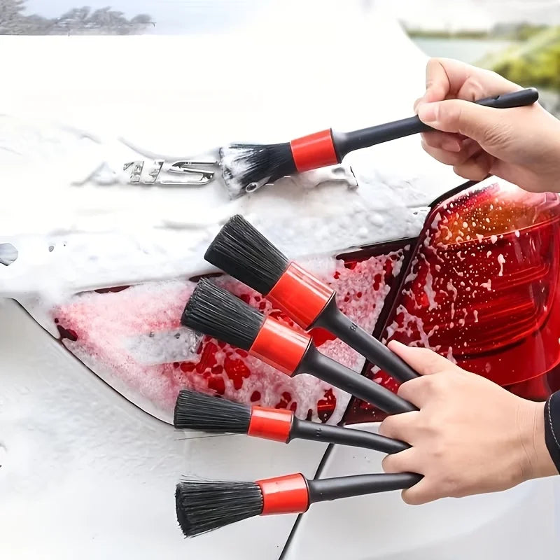 Car Cleaning Tool Set, Including Cleaning Brushes Car Maintenance Tools Essential for Comprehensive Cleaning Car Motorcycle
