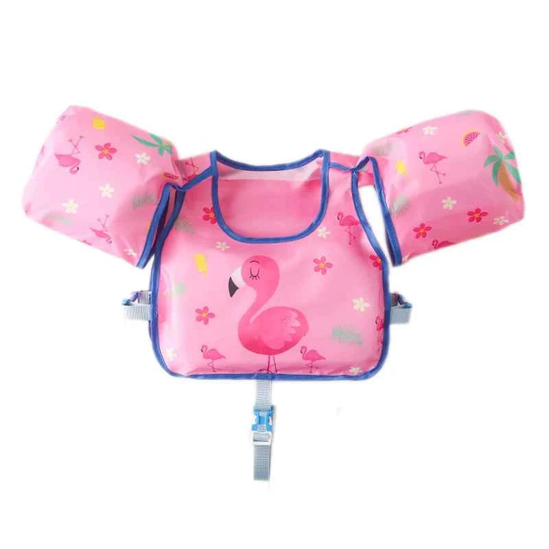 Baby Swim Buoyant Vest Kids Learn Swimming Child Swim Trainer Boy Girl Cute Float Swimsuit Swimming Pool Accessories
