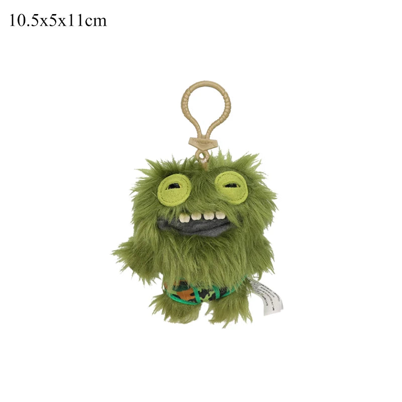 Original Fuggler Plush Keychain Ugly Monster Screech Munch Rabid Rabbit Wide Eyed Weirdo Annoyed Alien Stuffed Peluche Toys