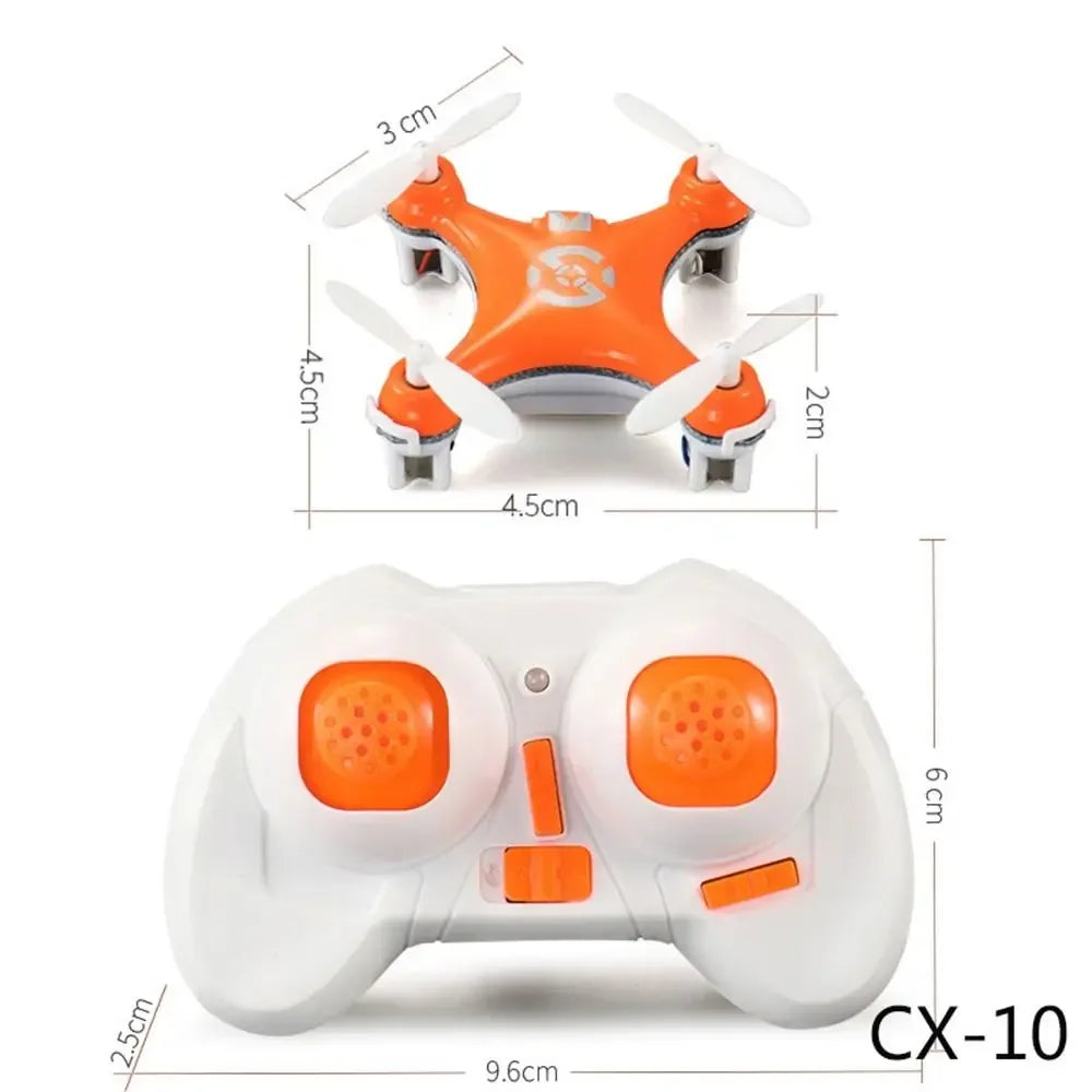 Rechargeable Altitude Hold Helicopter Obstacle Avoidance Remote Control Plane Drone RC Quadcopter