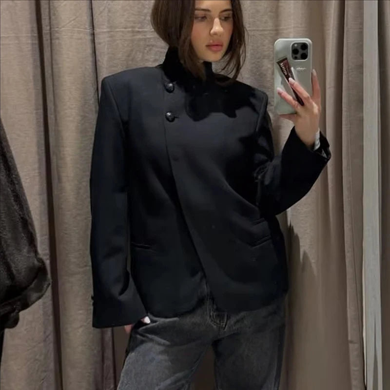 Women's Spring Blazers Blouse 2026 New Fashion Young Women's Elegant Travel Holiday Jackets Spring Street Sarm Blazers Jackets