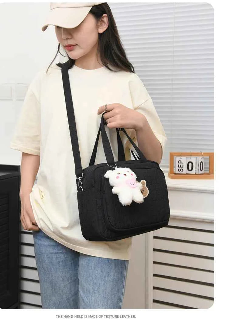 Cotton Mommy Bag Diaper Bags for Baby Cute Handbags Baby Items Organizer Nappy Caddy Bag Maternity Pack Mother Kids