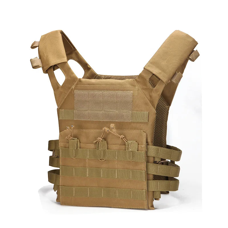 Military Tactical Vest Waterproof Outdoor Body Armor Lightweight JPC Molle Plate Carrier Hunting Vests CS Game Jungle Equipment