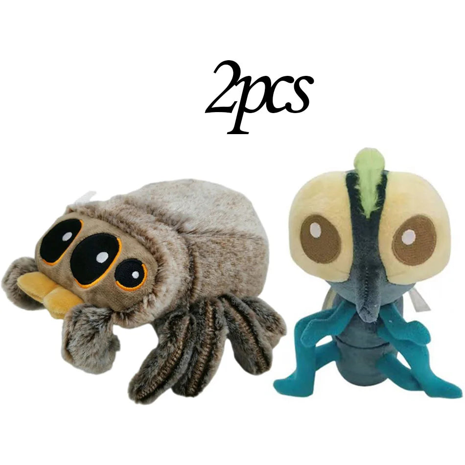 New Stuffed Soft Animals Plushies Spider Little fly Toy Black Little Lucas Simulated Pillow Doll Anime Game Room Decora Kid Gift