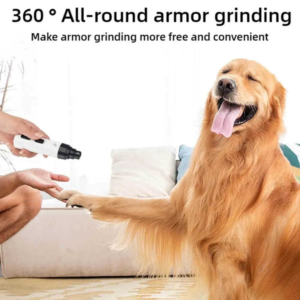 Dog Nail Trimmer Electric Dog Nail Grinder Puppy Cat Nail Clippers Professional Pet Grooming Gadget Diamond Bit Replacement Head