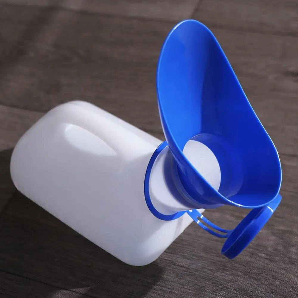 Camping Accessories 1000ml Mobile Toilet Pee Storage Tool Pee Bottle Journey Urinal Thicken Plastic Car Urine Bottle Female Male