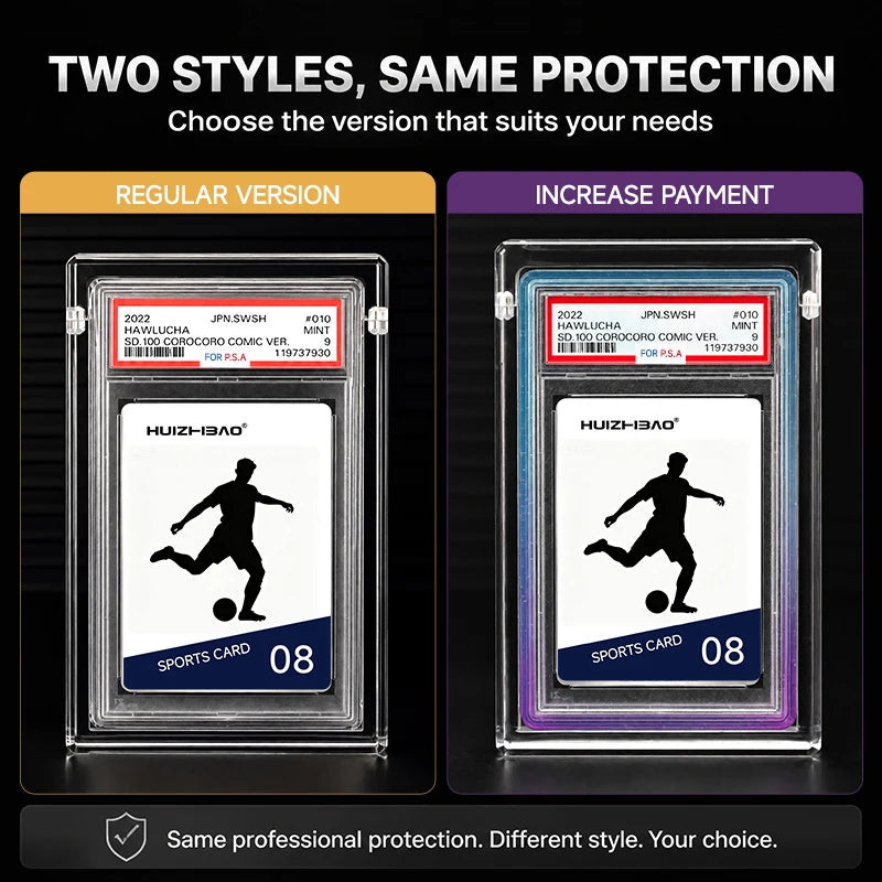 Graded Card Display Acrylic Case for PSA and CGC and CSG Slabs Graded Card Display Case