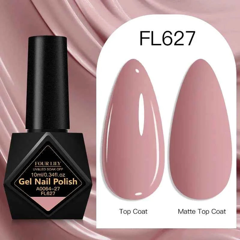 10ml Gel Nail Polish 162 Colors Nail Supplies Vernis Semi Permanent Nail Art Manicure Soak Off LED UV Gel Nail Varnishes Summer