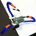 Helping Hands Soldering, Third Hand PCB Circuit Board Holder Flexible Arms with Desk Clamp Base for Electronic Boards Repair