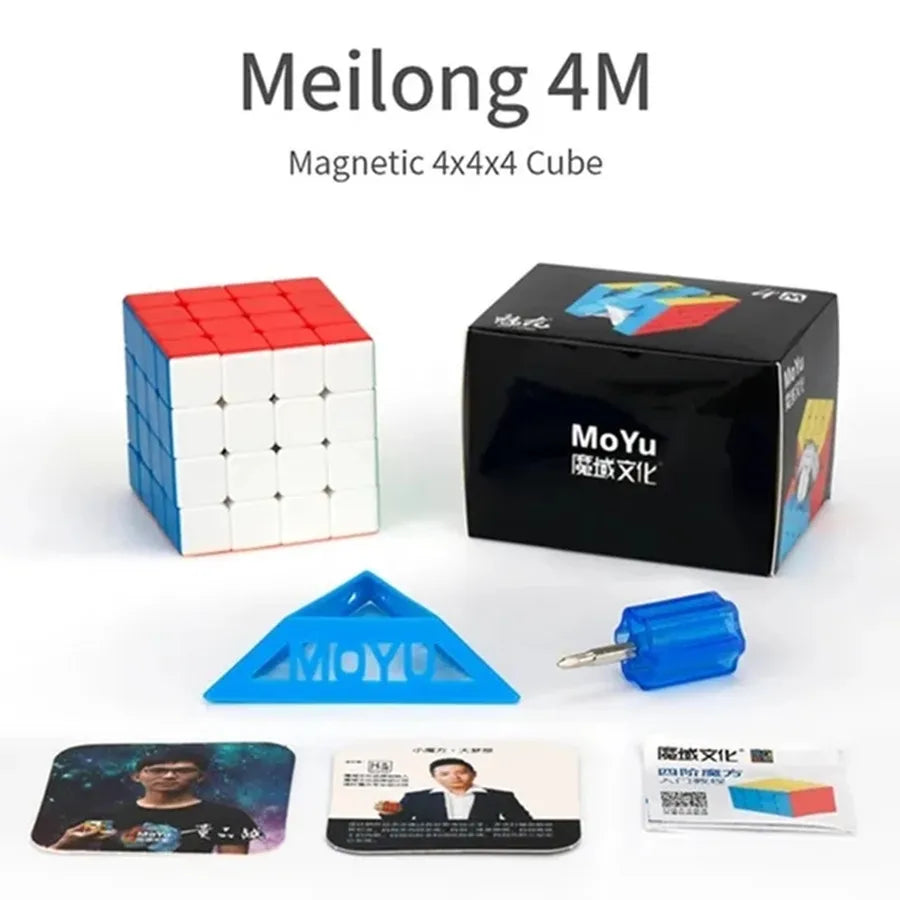 Moyu Meilong Magnetic Magic Cube Series 2M 3M 4M 5M 6M 7M Pyramid Megaminx Professional Cubo Magico Puzzle Toy For Children Gift
