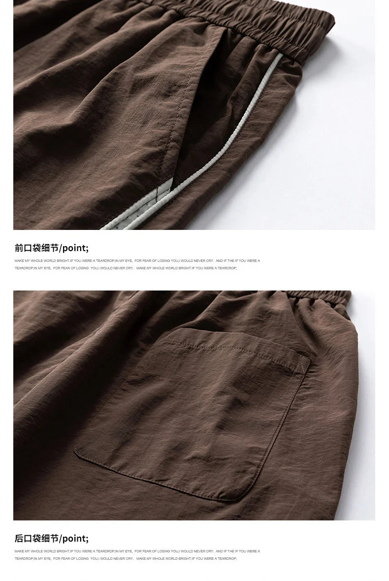 Summer men's streetwear casual and cargo shorts hommes Outdoor Gym Joggers Sports running basketball  shorts menswear clothing