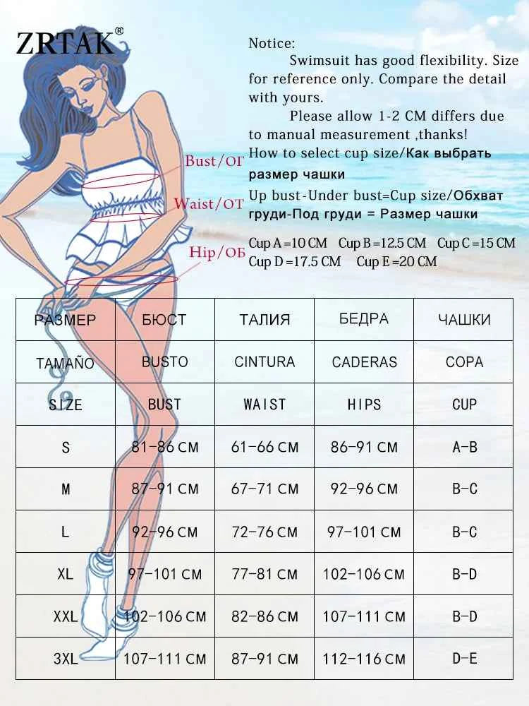 ZRTAK Triangle Bikinis Sexy Swimsuit Women's Swimwear 2025 High Cut Bathing Suit Push Up Two Piece Biquini Solid Tie Bikini Sets