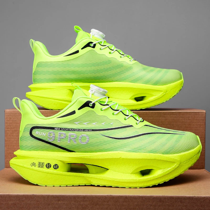 Men's Sneakers Trend Carbon Board Marathon Running Sports Shoes For Men New Basketball Women's Athletic Nonskid Walking Sneakers