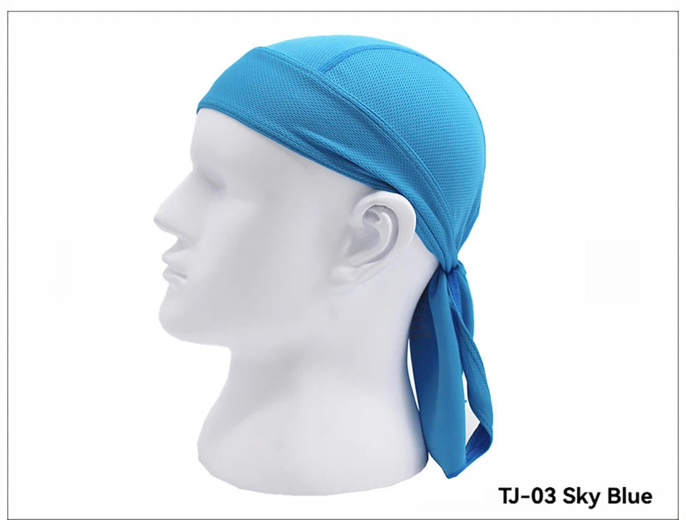 Cycling Headscarf Spring Summer Men Women Breathable Hiking Scarf Outdoor Tourism Pirate Hat Sports Sun Protection Headscarf
