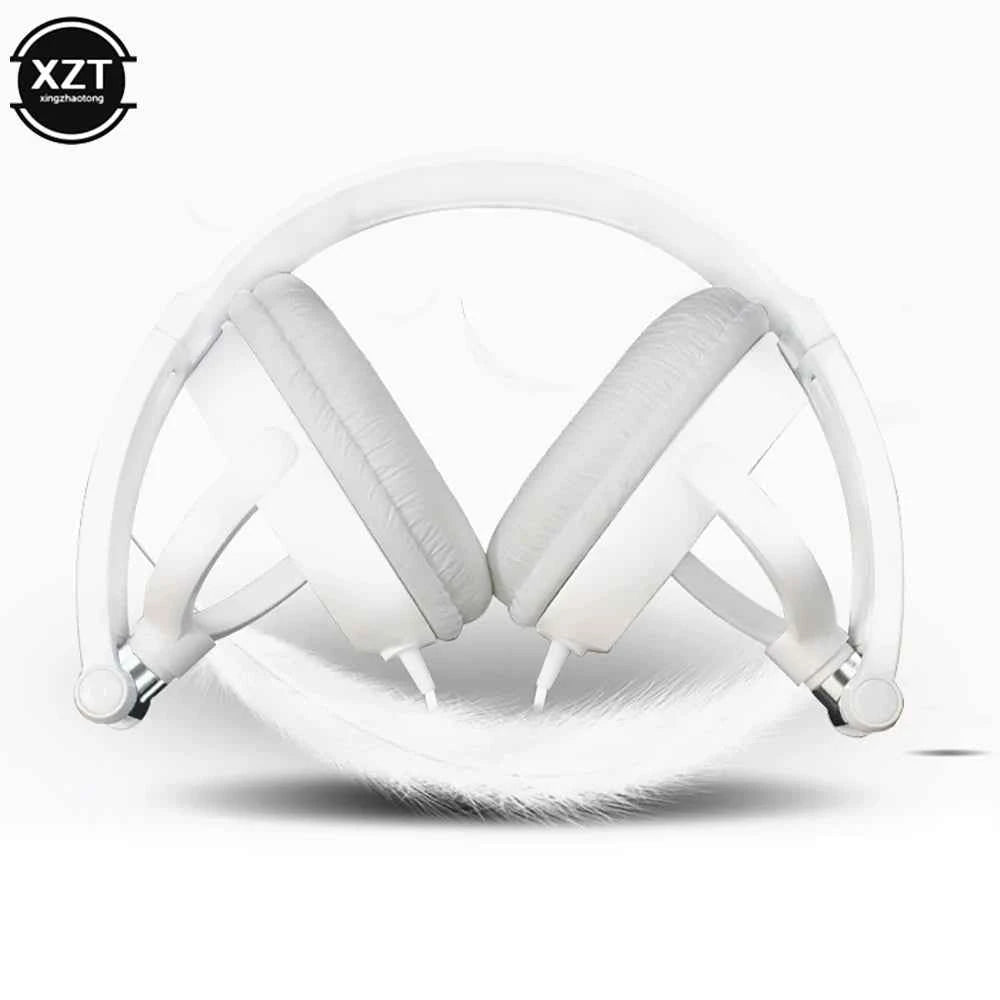 Wired Over-Ear Headphones With Mic – Stereo HD Sound