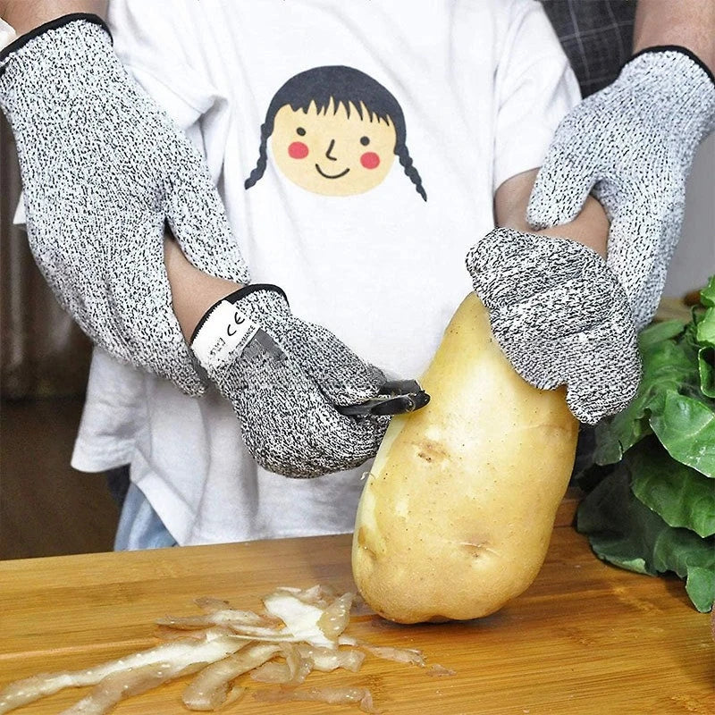 Kids Cut Resistant Gloves, Safety Protection for Woodworking & Paper Cutting, Kitchen Anti-Cut Wear, Kite Flying Essential