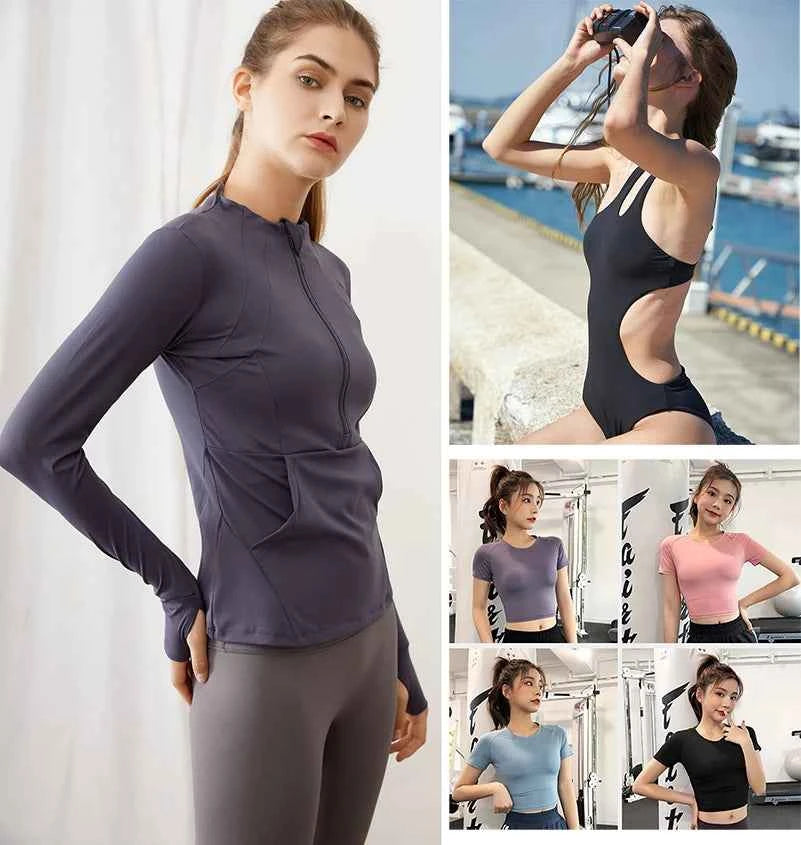 Lycra Fabric High Elasticity Nylon Spandex Four-way Stretch for Sewing Swimsuit Bodysuit Yoga Clothes by Meters