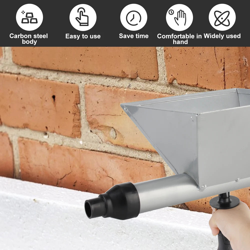 Grout Filling Tools Pointing Grouting Machine Automatic Mortar Grout Tuck Cement Lime Pump Grouting Mortar Sprayer Caulking Gun