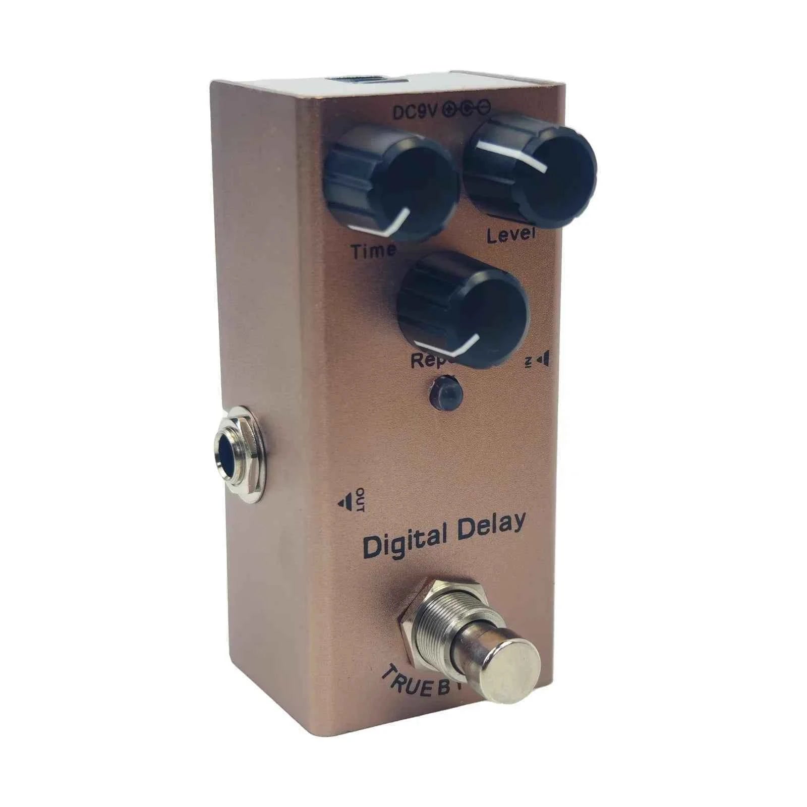 Electric Guitar Pedal Overdrive/ Distortion/Chorus/Delay/Tremolo Delay True Bypass, Durable Design for Versatile Tones