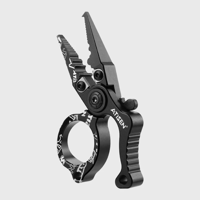 Outdoor fishing tools aluminum alloy fishing pliers sharp cutting mini easy to carry fishing tools Lure fishing pliers