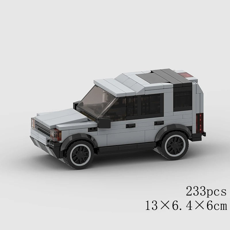 MOC Car Speed RX7 AE86 Chiron R8 Creative Racing Vehicle Model Building Block Super Race brick City Rally Sport Toy Technical