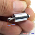 DC 7.4V 9V 12V Mini Round 10MM Cylinder Suction Push-Pull Type Linear Solenoid Electromagnet Stroke 5.5mm DIY Fingerprint Lock