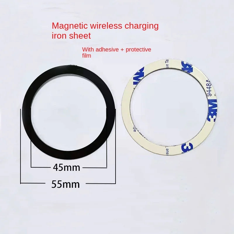 Magnetic Metal Plate For Car Phone Holder Universal Iron Sheet Disk Sticker Mount Mobile Phone Magnet Stand For IPhone