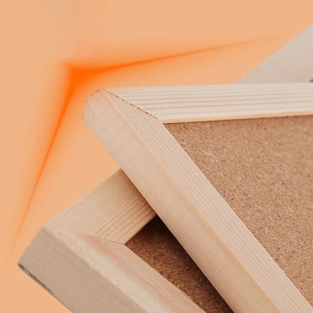 Home Decor DIY Cork Display Panel Soft Wood Cork Board Decorative Hanging Photo Background