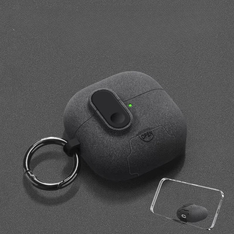 Magnetic Lock Earphone Case For Huawei FreeBuds 7i 6i Pro5 Pro3 FreeClip2  Cover TPU  Funda Protective Cases Sleeve With Hook ﻿