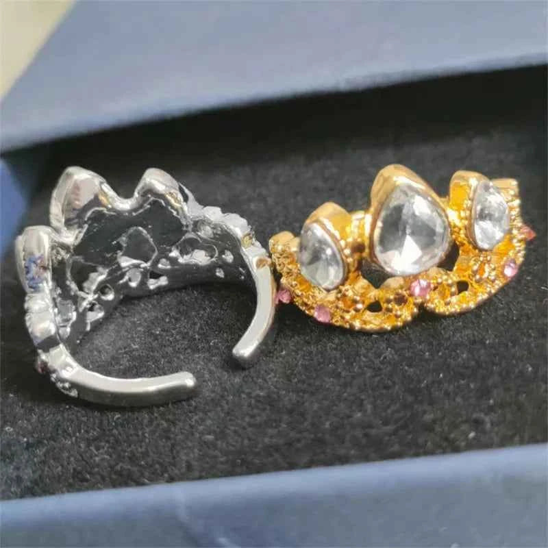 Game Dark Moon Ring Spectral Steed Whistle Ring Melina Summon Torrent Tool Adjustable Finger Rings for Women Men Jewelry