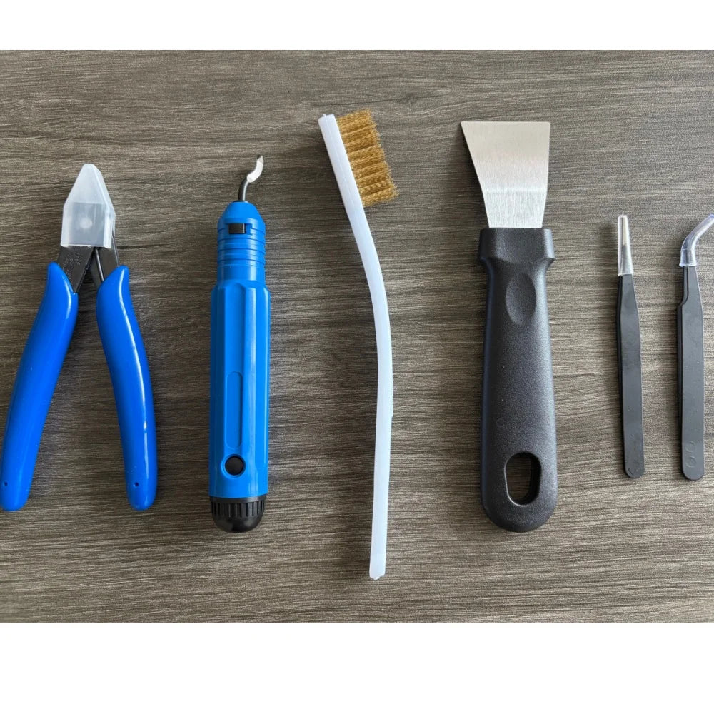 3D Printing Tools, Various Types Tools, Scissors, Cleaning Needles, Tweezers, Pliers, Deburring Kits, Universal 3D Printer Tools