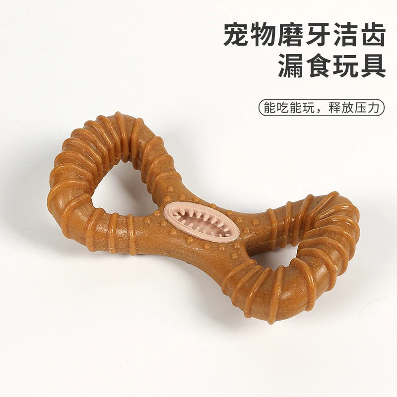 Durable Interactive Dog Treat Toy – Chew-Resistant & Teeth Care