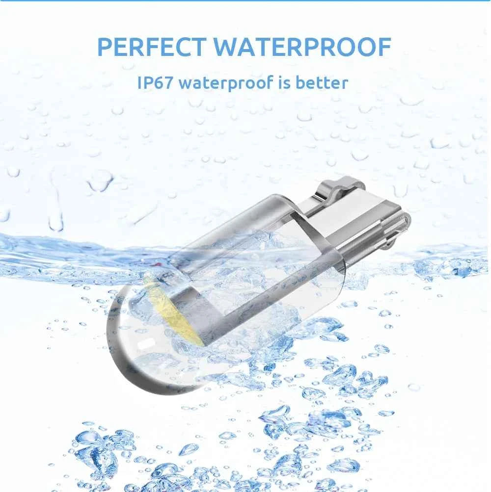10PCS T10 W5W COB LED Bulbs Car Wedge Parking Lights Auto License Plate Lamps Dome Read Lights 12V Universal