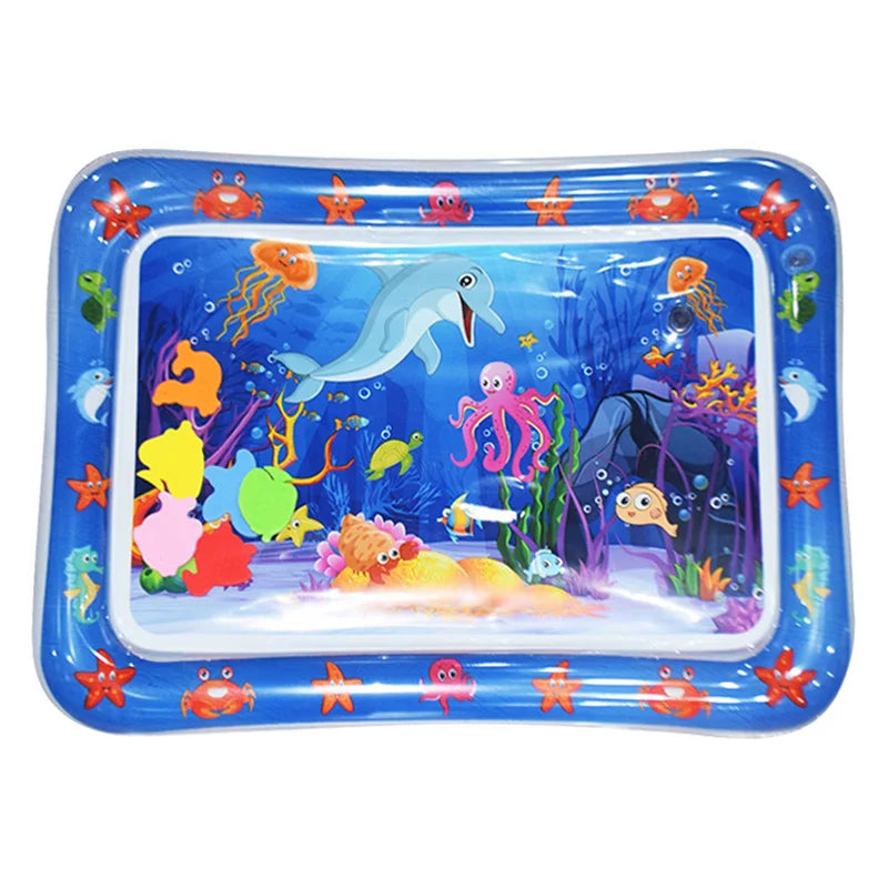 1pc Inflatable PVC Playing Mat Baby Play Water Mat Toddler Pad Kids Early Education Activity Toys Mat Cushion Gift