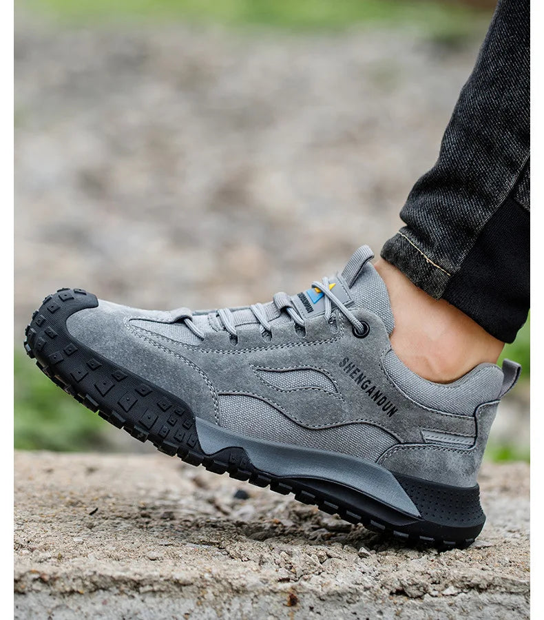 Anti Smash working shoes with steel toe Anti Puncture industrial Safety Shoes men Anti Scalding safety boots for electrician