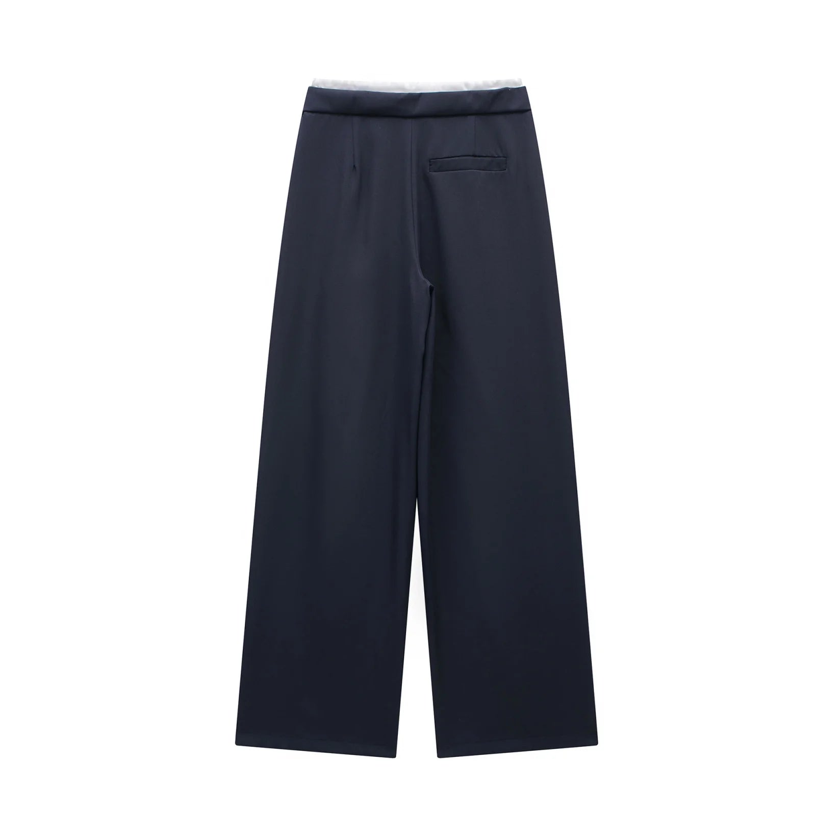 MUJER 2025 Wide Leg Pants for Women High Waist Baggy Pants Woman Summer Pleated Loose Pants Women Streetwear Tied Woman Trousers
