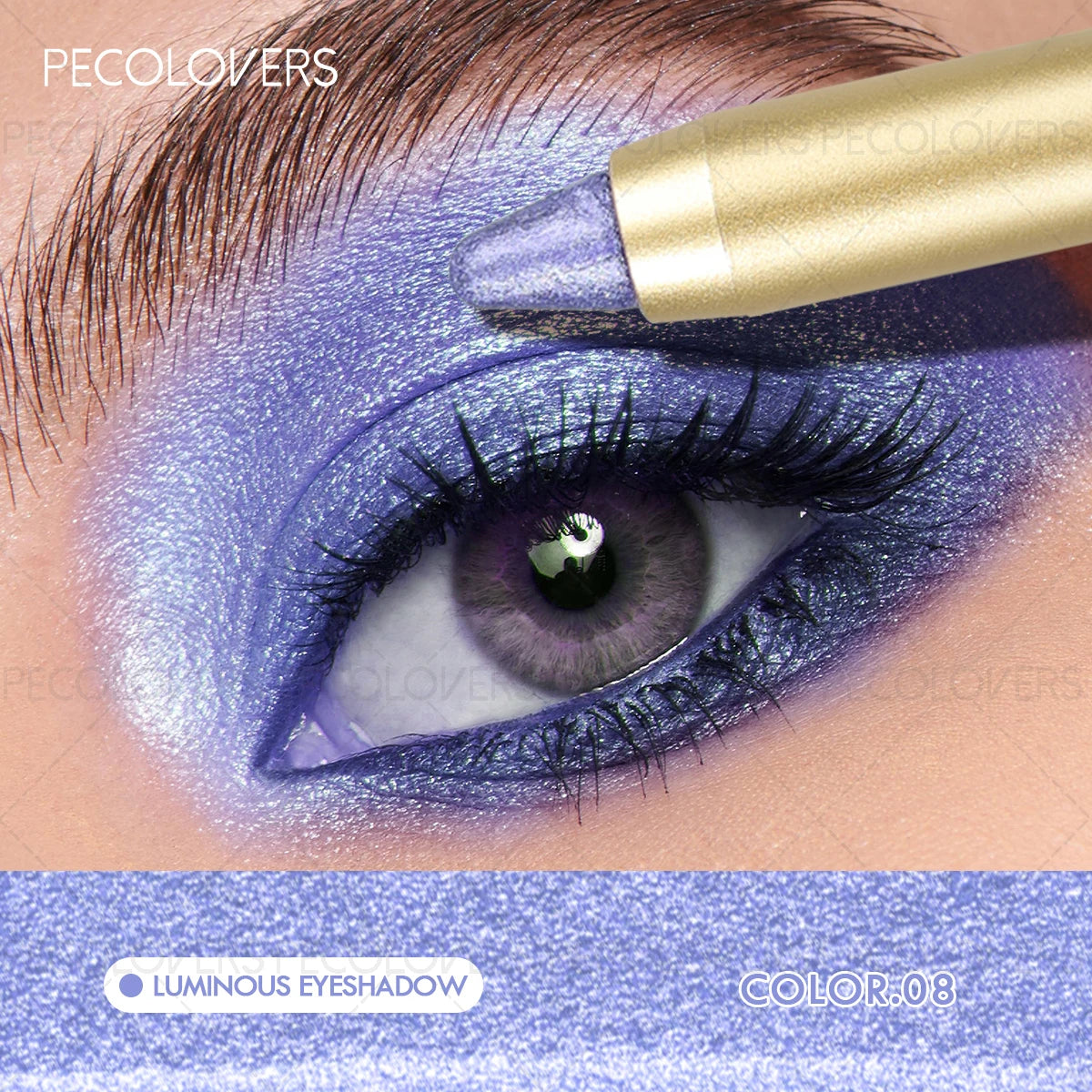 08 Color Waterproof Shimmer Eye Shadow Stick – Long-Lasting Glow