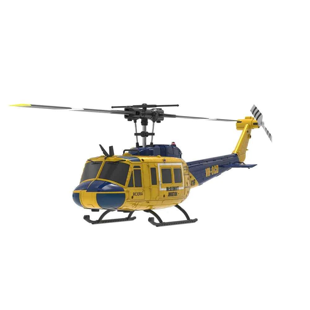 RC ERA RC Helicopter C032 1:48 Scale Huey Helicopter UH-1 6-axis Gyro 6 Channel 3D Brushless Motor Remote Control Aircraft