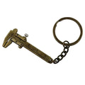 Mini Vernier Caliper Pocket Key Chain Keyring Ornaments Small 3D Movable Precision Measure Tool Accessories Slider Ruler Alloy