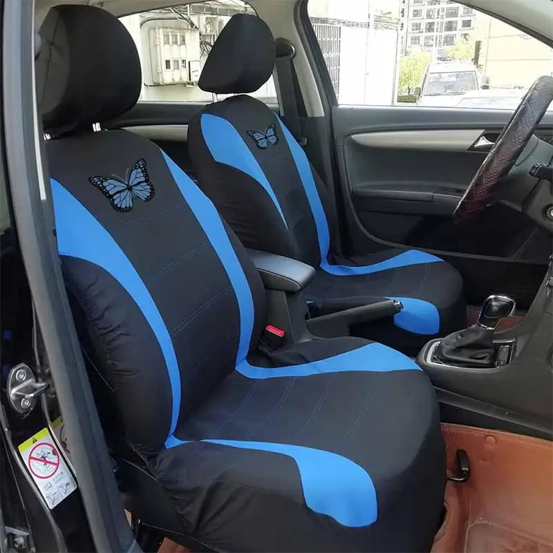 Vlinder Auto Stoelhoezen Universele Auto Seat Cover Autostoel Bescherming Covers Vrouwen Auto-interieur Accessoires (9 Kleuren)