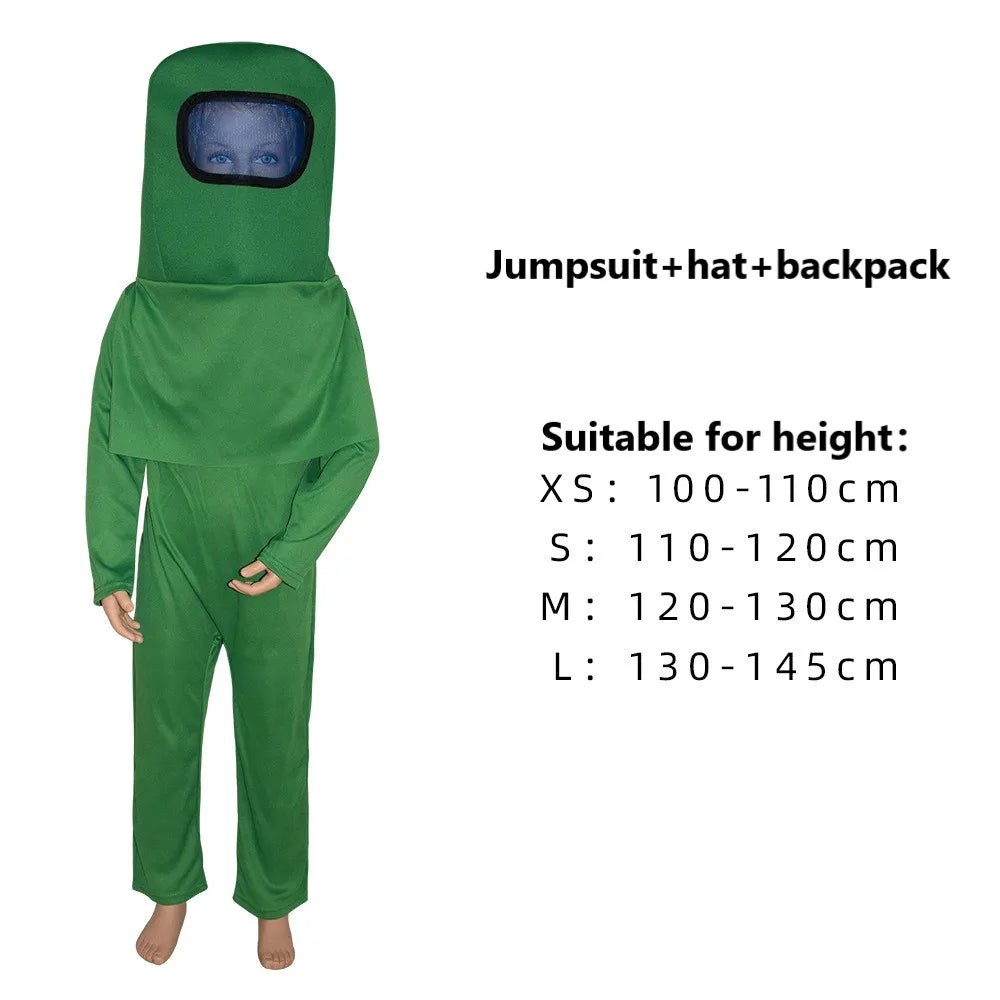 Kids Day Birthday Party Game Space Kill Cosplay Costume Bodysuit Halloween Astronaut Children's Jumpsuit Carnival Costumes