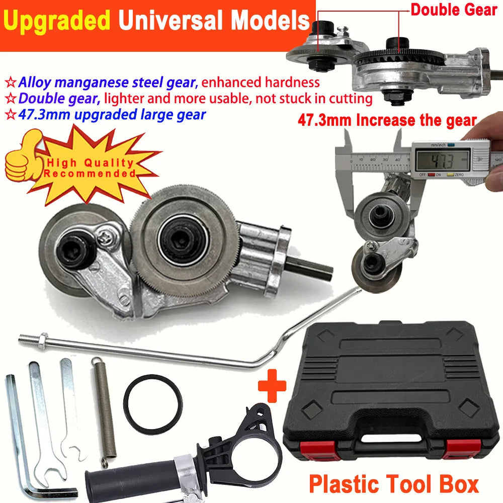 Upgraded Version Electric Drill Shear Hand Electric Drill Converted To Metal Plate Cutter New Iron Sheet Shear Cutter Scissors