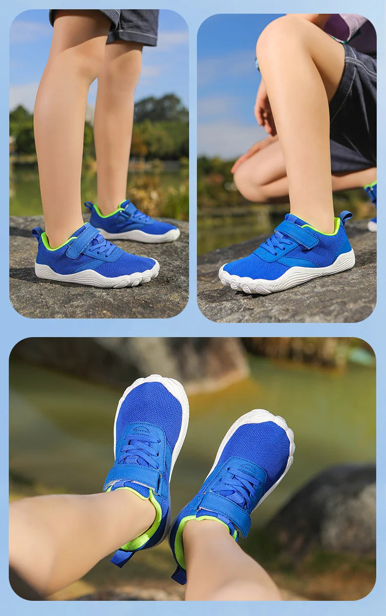 Kids Barefoot Shoes Boys Girls Sneakers Aqua Shoes Naturally Splay Shoes Wide Toe Water Quick Dry Beach Shoes Sports Swimming