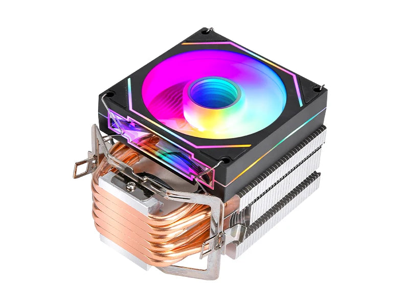 CPU Efficient Cooler Fan 90mm 4pin/PWM PC Tower Type Radiator 2/4/6 Heat Pipe Install LGA2011 X79 X99 115x 1200 1700 AMD AM3 AM4